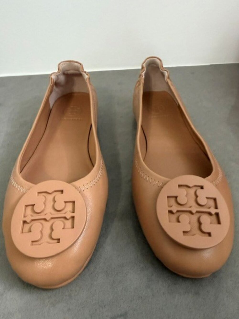 NIB Tory Burch Minnie Travel Ballet Flats - Picture 3 of 5